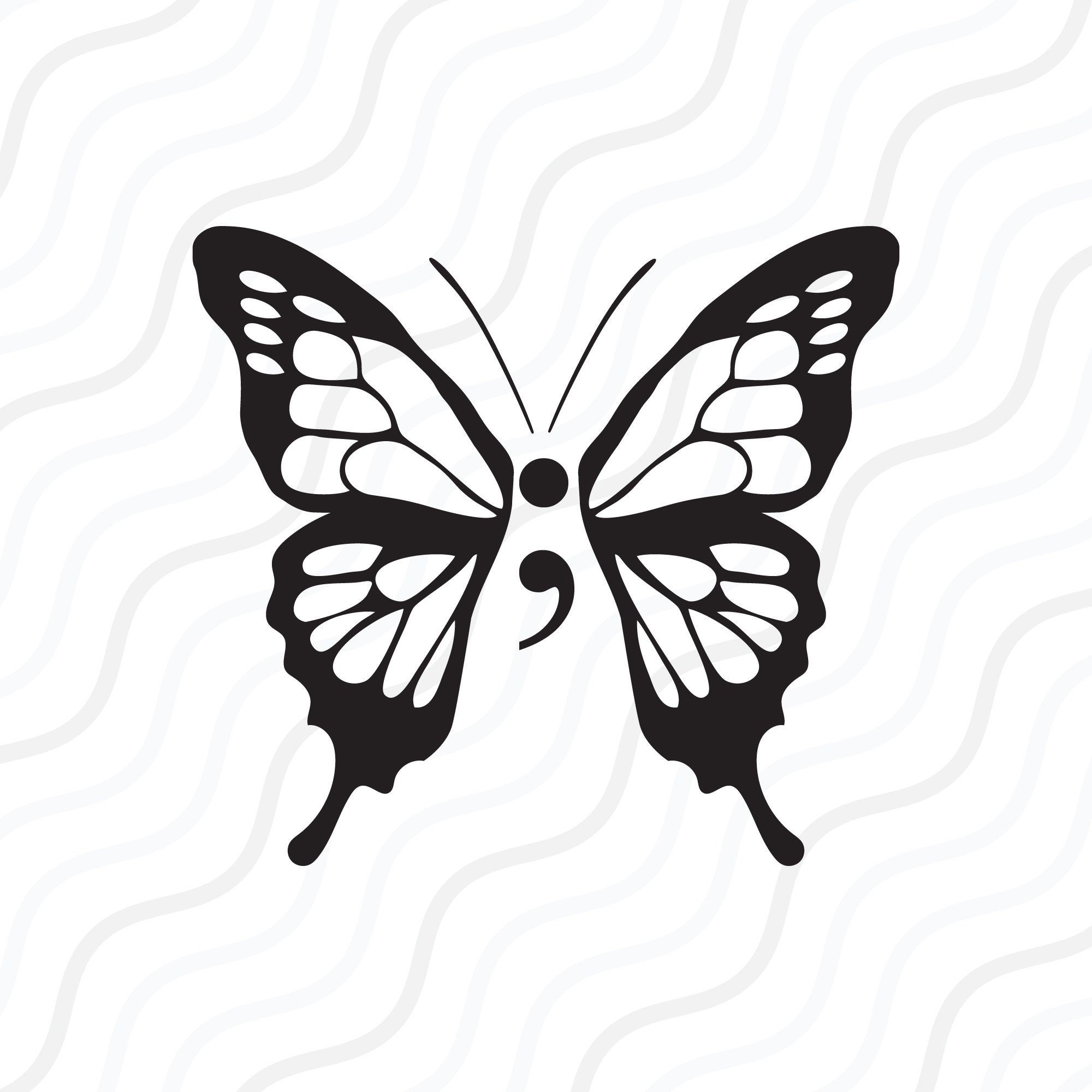 Butterfly Semicolon