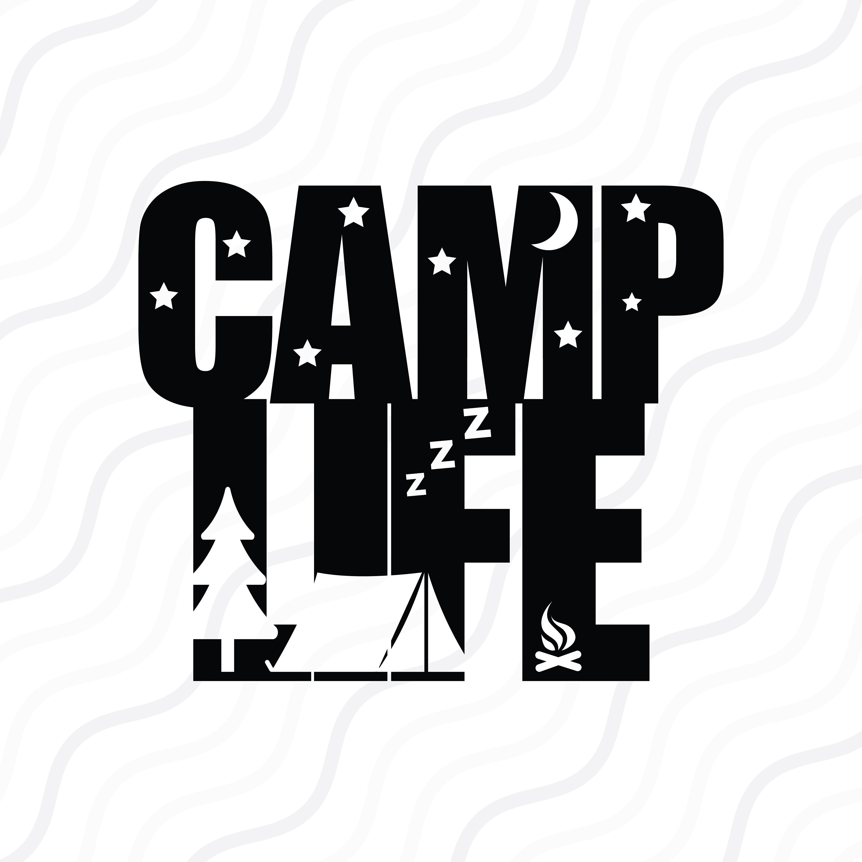 Download Camp Life Svg Adventure Svg Happy Camper Camping Svg Cut Etsy