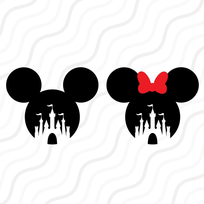 Download Disney Castle SVG Mickey Mouse Minnie Mouse SVG Cut table ...