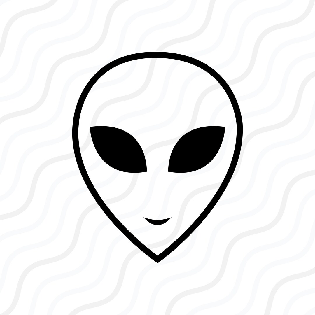 Alien SVG, Alien Face Svg, Alien Head Svg, UFO SVG Cut Table Design,svg