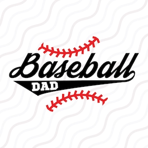 Baseball Dad SVG, Baseball svg, Dad svg, Vatertag SVG Cuttable Design,svg,dxf,png Verwenden Sie mit Silhouette Studio & Cricut_Instant Download