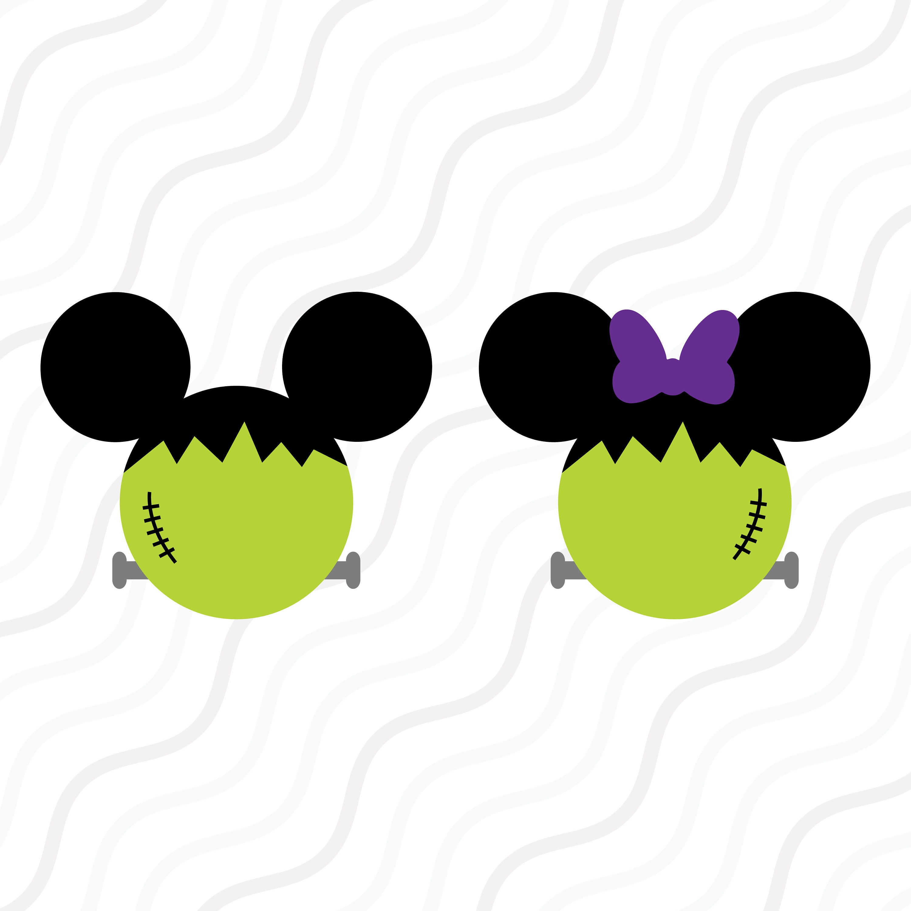 Mickey Frankenstein Svg