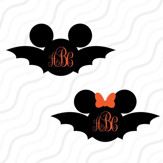 Download Halloween Bat Mickey Mouse SVG Disney Halloween SVG Cut ...