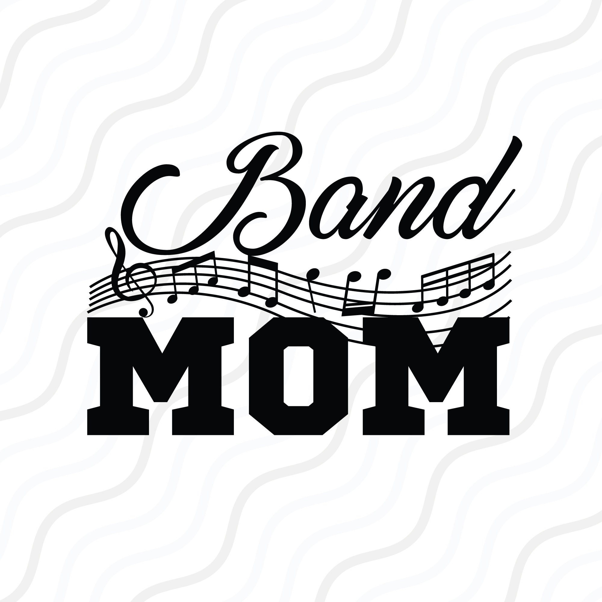 Band Mom SVG Music Note SVG Marching Band SVG Cut Table Etsy Hong Kong
