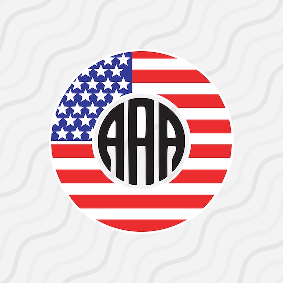 Free Free 4Th Of July Monogram Svg