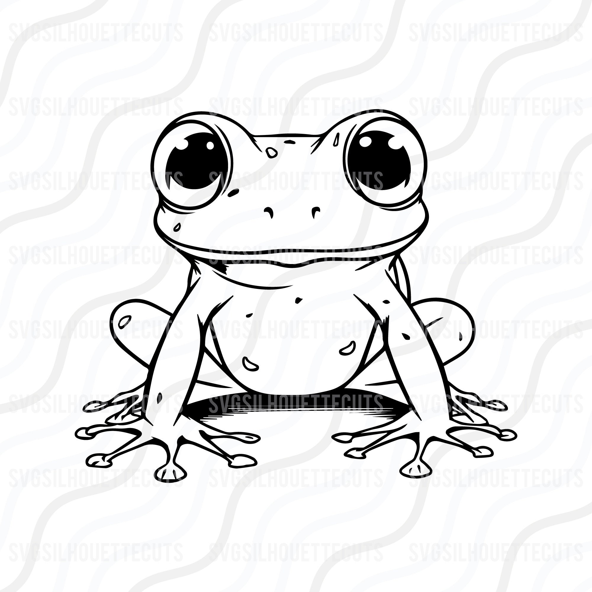 Baby Frog Cute Animal Gamer PNG & SVG Design For T-Shirts