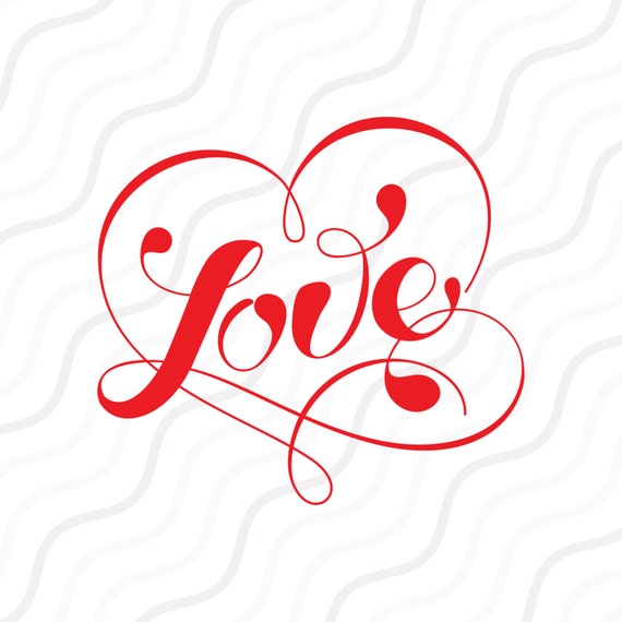 Download Items similar to Love SVG, Heart SVG, Wedding svg ...