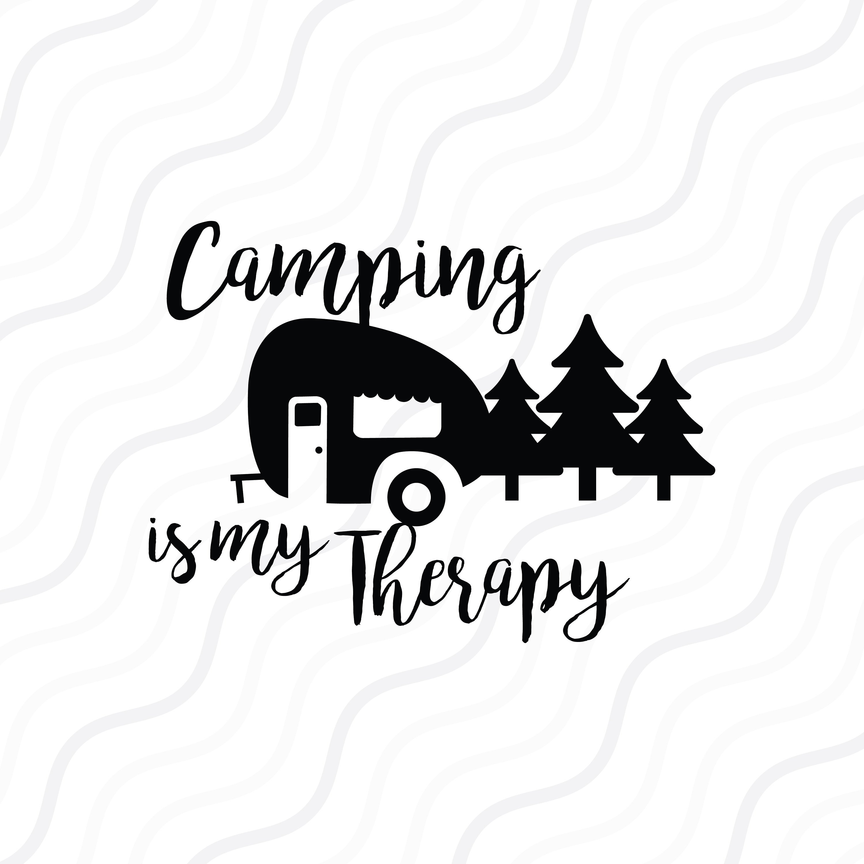 Free Free Camping Is My Therapy Svg Free 923 SVG PNG EPS DXF File