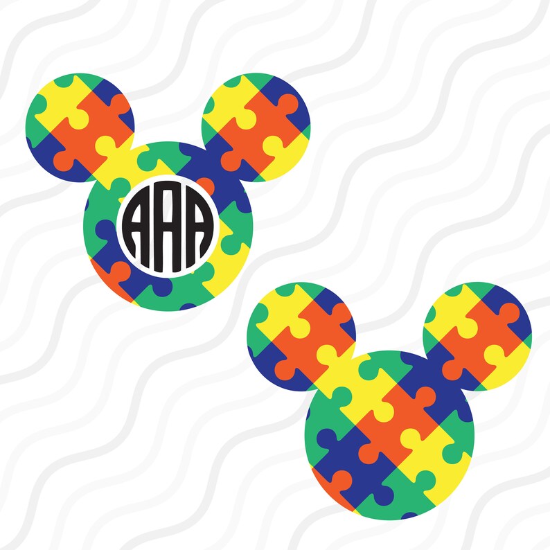 Download Mickey Autism Disney AutismAutism Awareness Autism SVG Cut ...