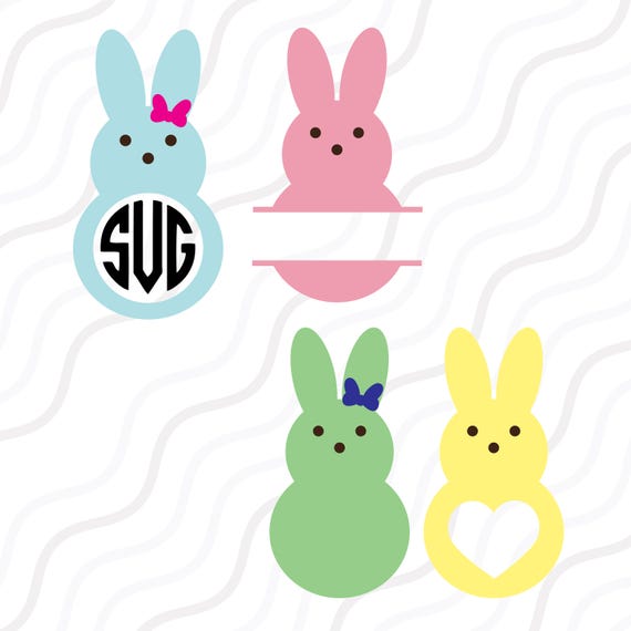 Download Peeps SVG Bunny svg Easter Bunny svg Easter SVG Cut table ...