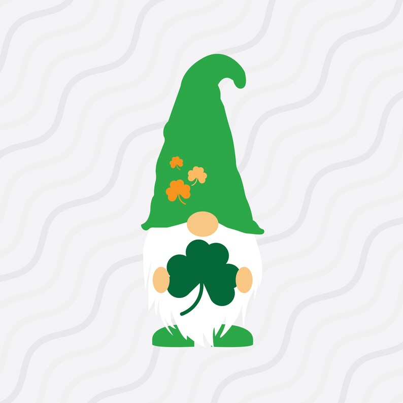 Download St Patricks Gnome SVG Gnome svg St Patricks SVG Cut table ...