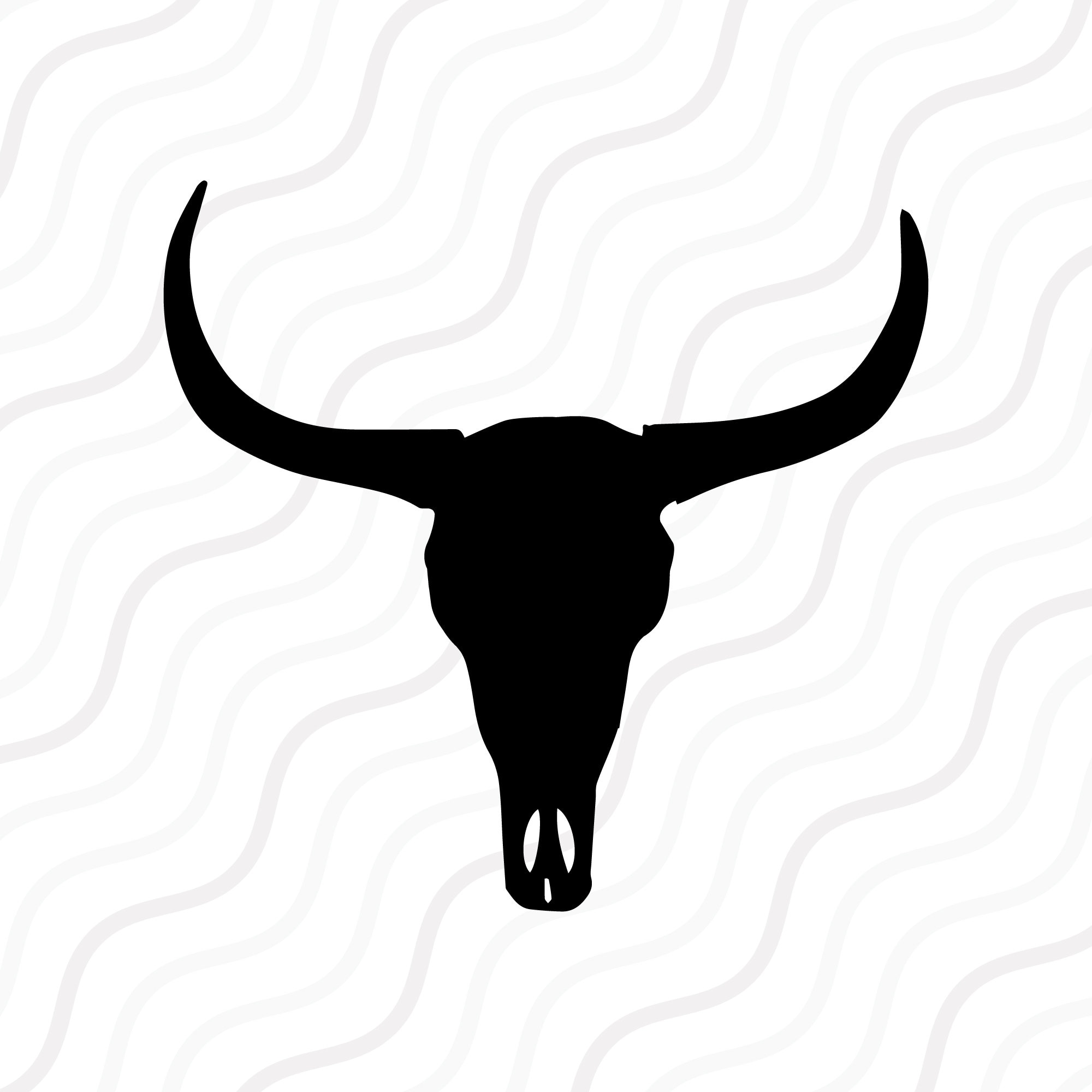 Bull Skull SVG Bull Head Svg Bull Horns Cow Skull SVG Cut Etsy UK