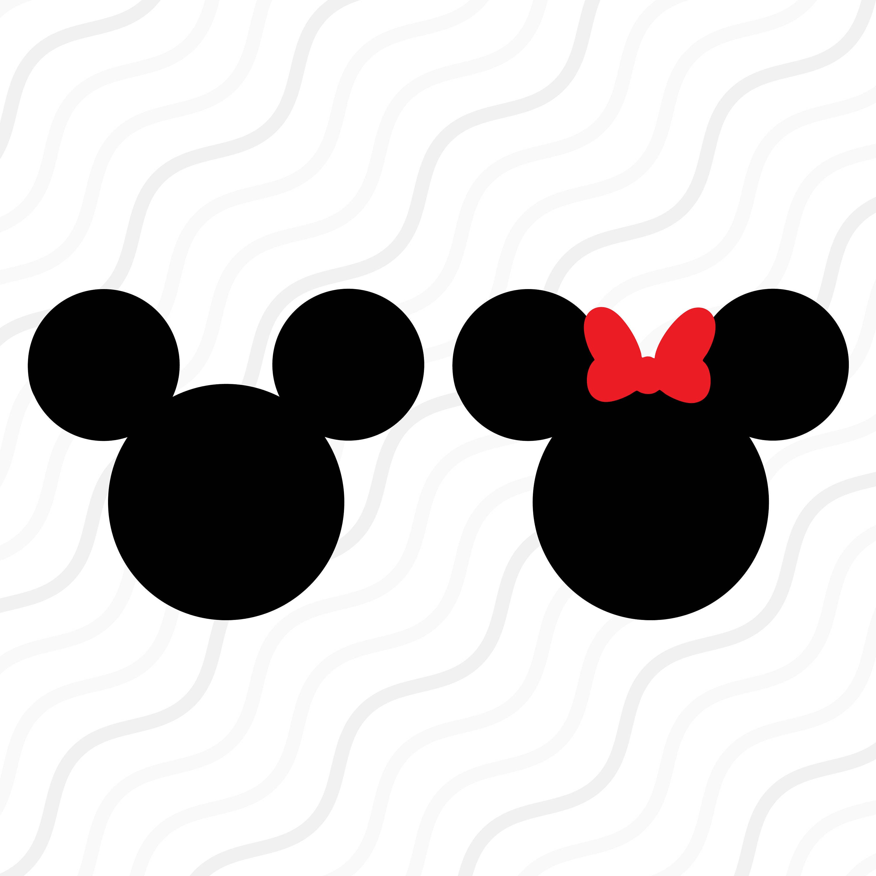 Mickey Minnie SVG Mickey Head SVG Disney Mickey SVG Cut | Etsy
