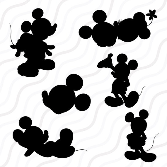 Mickey Mouse SVG Mickey Mouse Clipart Mickey SVG Cut table | Etsy
