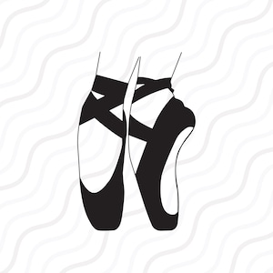 Ballet Shoes SVG, Ballerina Shoes SVG,  Ballet SVG Cut table Design,svg,dxf,png Use With Silhouette Studio & Cricut_Instant Download