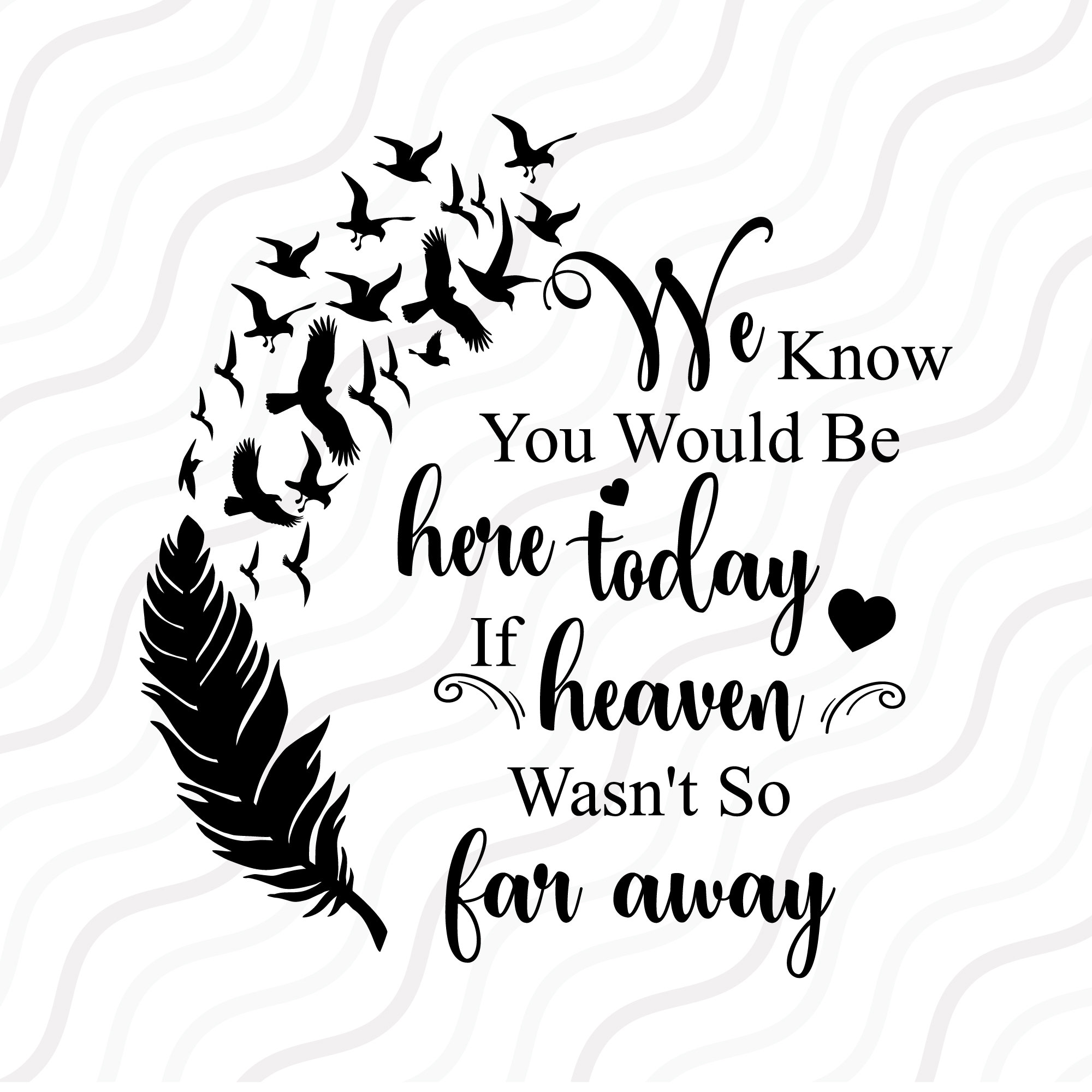 Gedenktischschild Für Hochzeit – Aufschrift „We Know You Would Be Here Today...“, Aus Holz (28x22 Cm), Mit Ständer