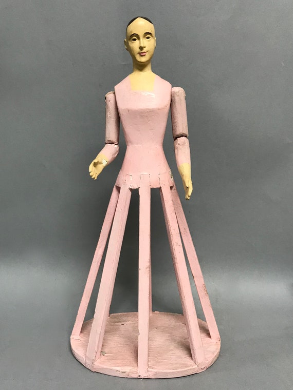 Carved Wood Mannequin Cage doll Bastidor Etsy