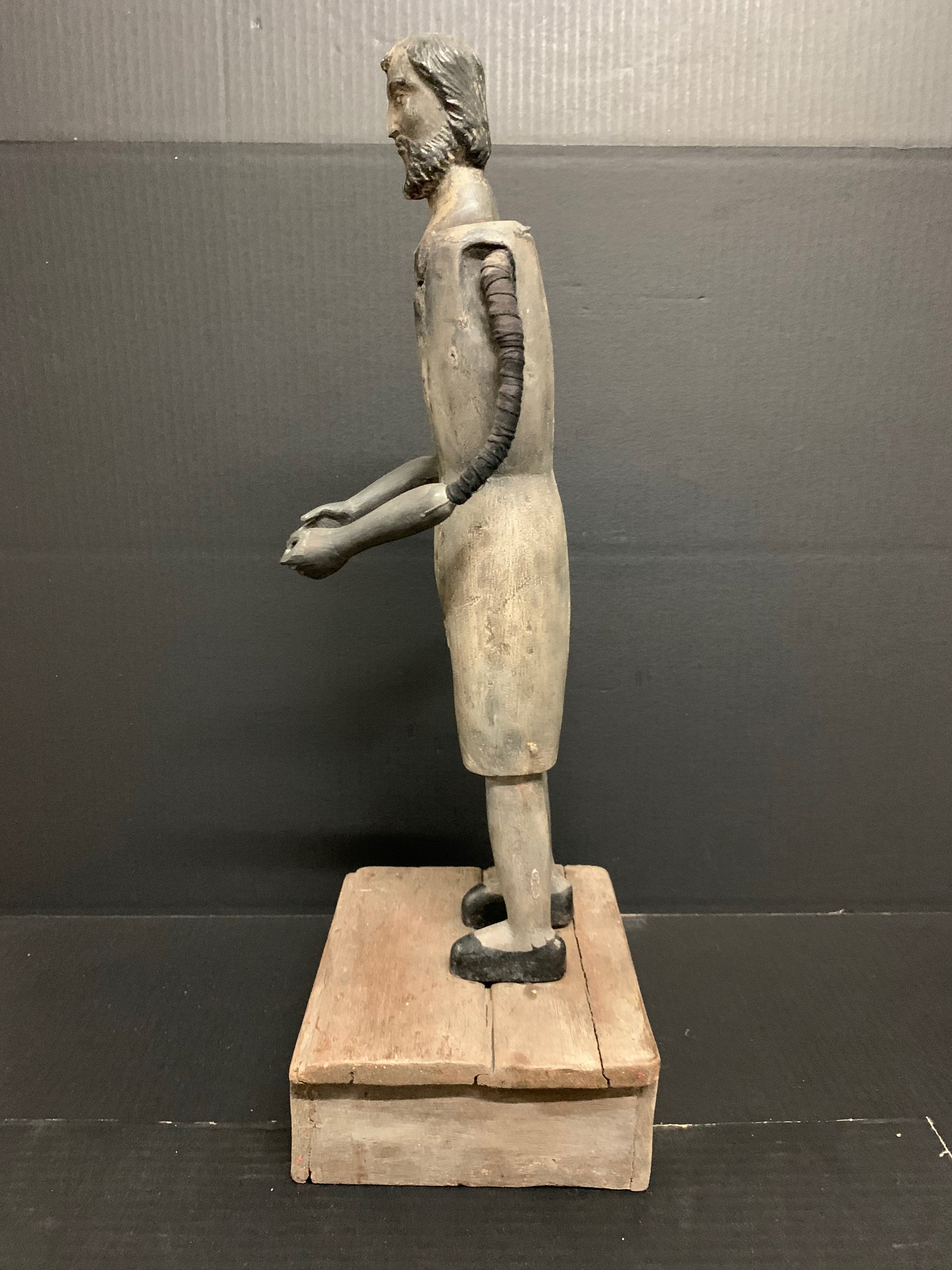 Carved Wood Religious 19th Century Articulated Hand Male Mannequin - Etsy