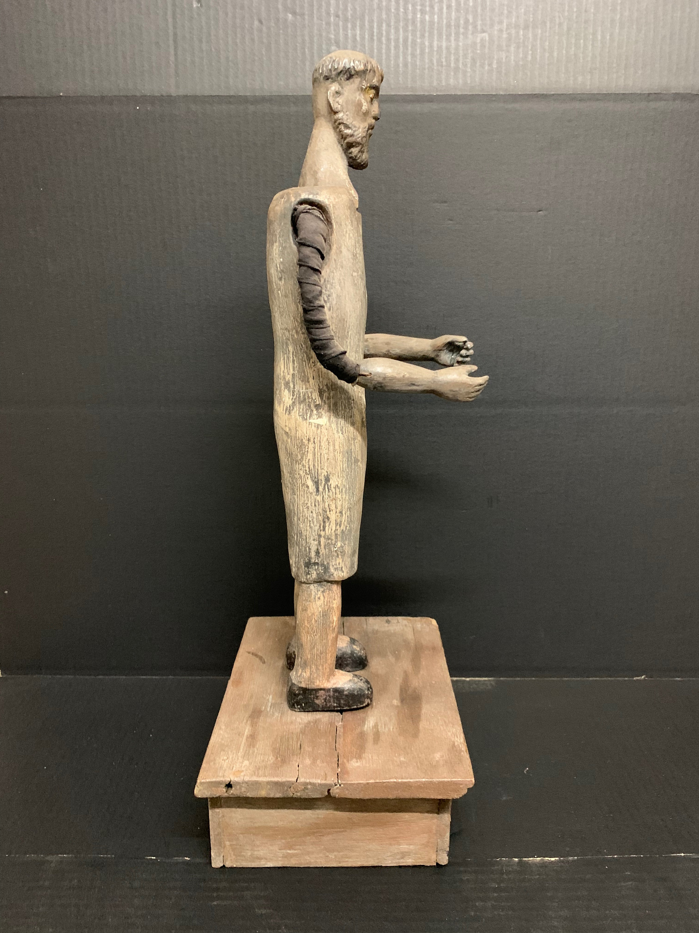 Carved Wood Religious 19th Century Articulated Hand Male Mannequin - Etsy
