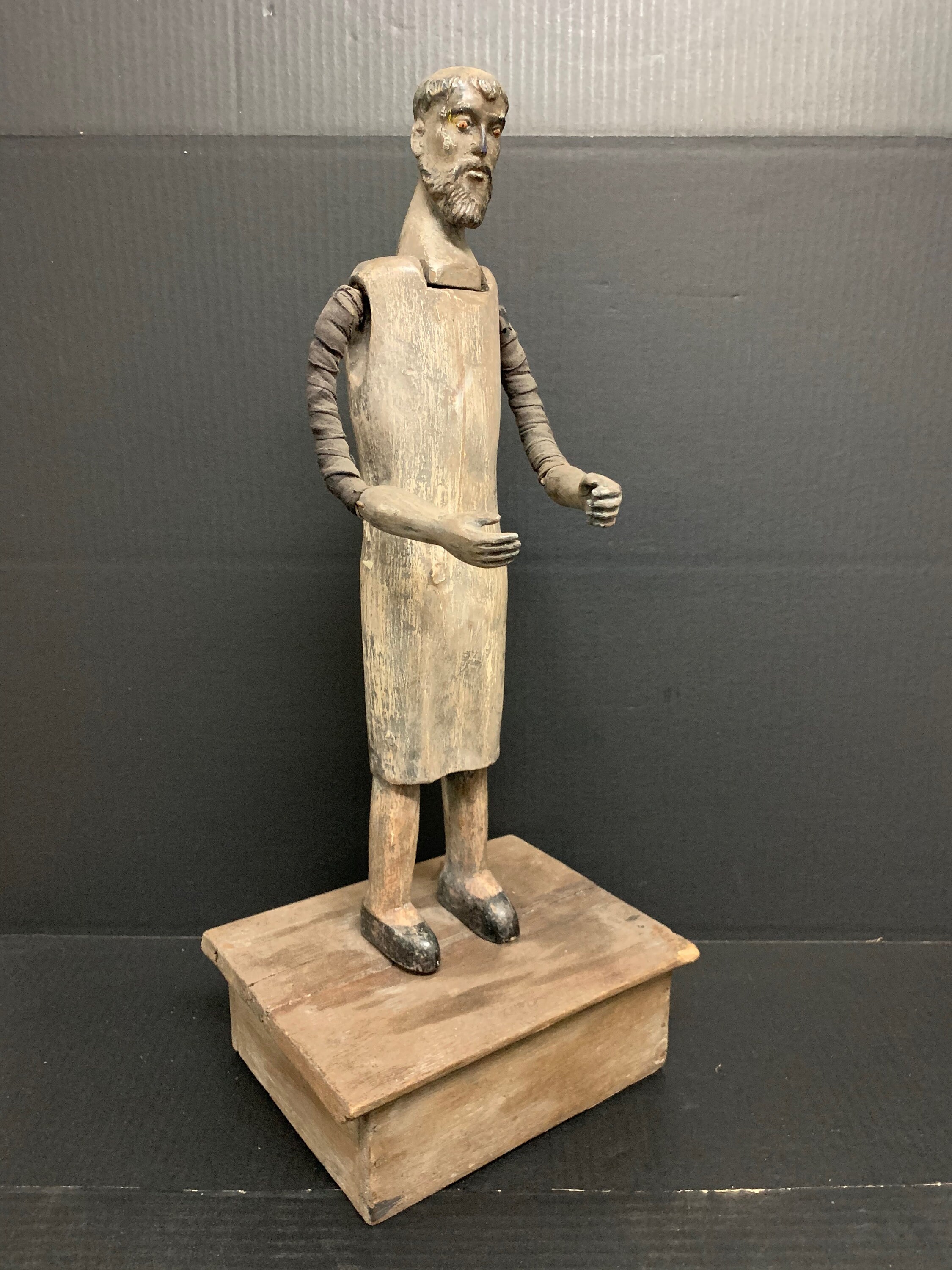 Carved Wood Religious 19th Century Articulated Hand Male Mannequin - Etsy
