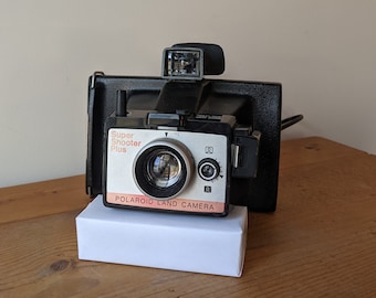 Vintage Polaroid Super Shooter Plus Land Camera Retro Film Photography  Instant Print Polaroid Camera 1970's Polaroid Camera