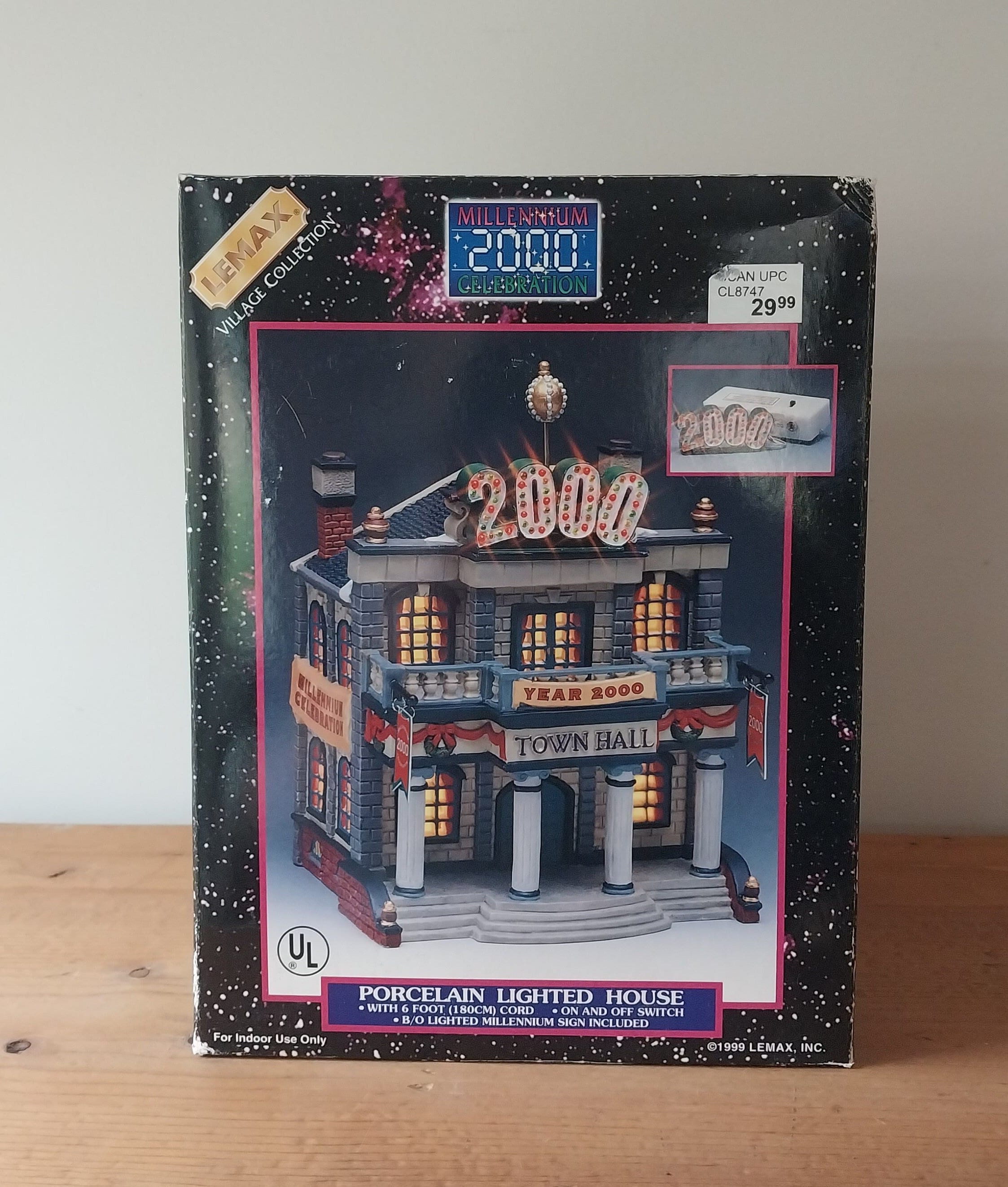 Lemax Village Collection Millennium 2000 Celebration Porcelain