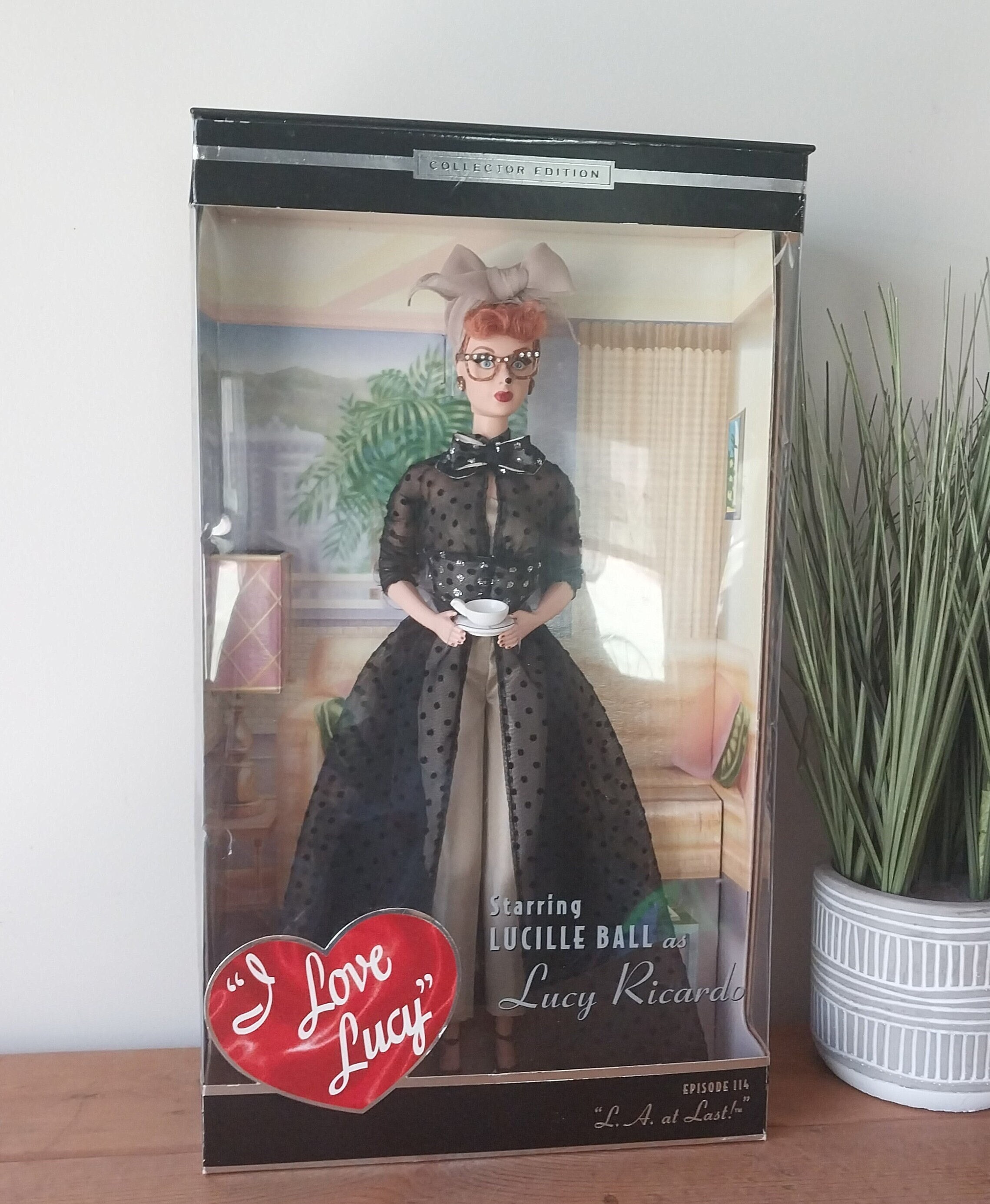 Iconic I Love Lucy Collectible Barbie Doll Collector Edition Ep