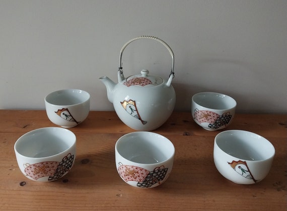 Japanese tea pot set hot sale