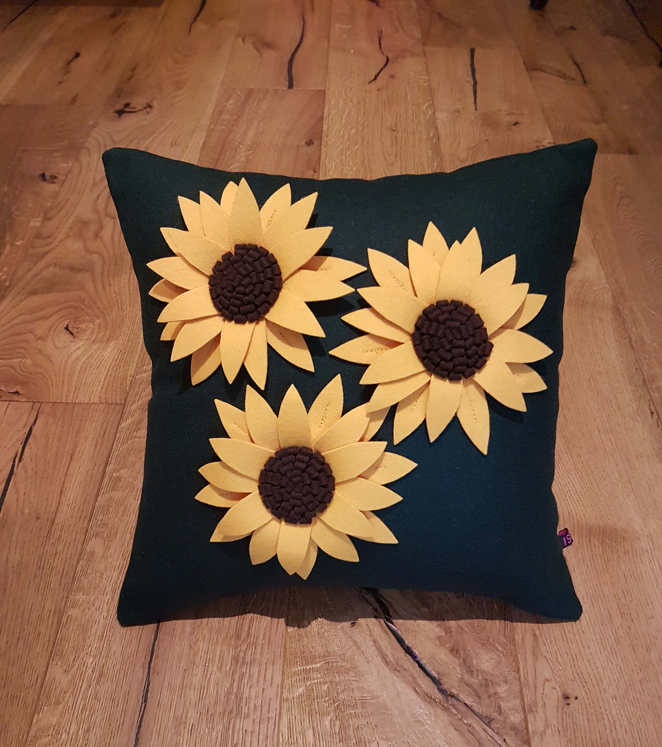 sunflower cushion