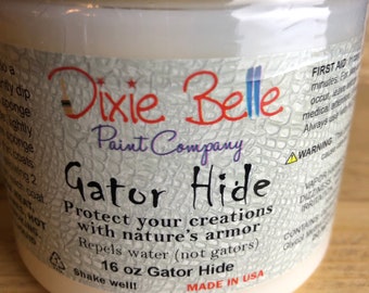 Dixie Belle Gator Hide - Water based Polyacrylic topcoat - Durable protective finish