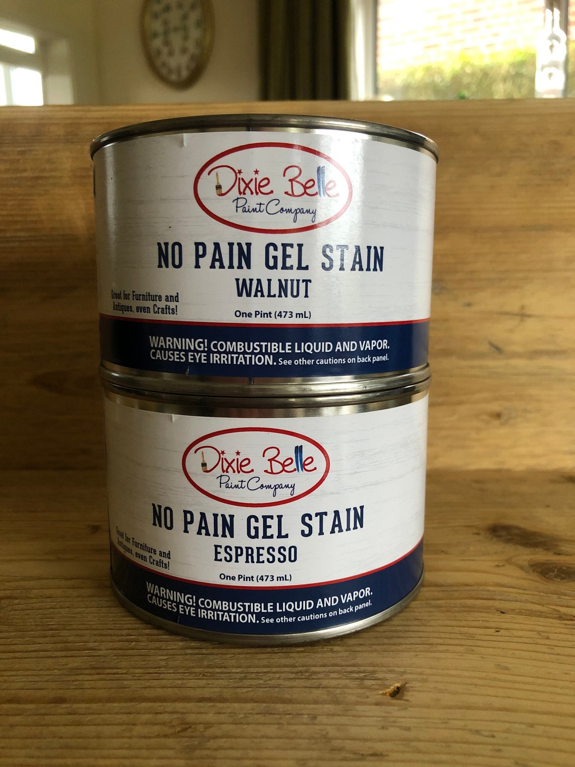 No Pain Gel Stain Dixie Belle Paint | Etsy No Pain Gel Stain Over Paint