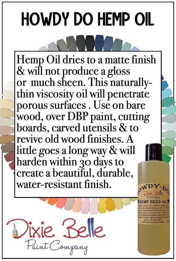 Howdydo Hemp Seed Oil Dixie Belle Paint Etsy UK