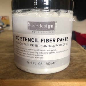 Redesign 3D Stencil Fiber Paste by Prima.