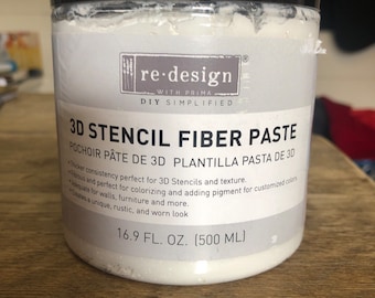 Redesign 3D Stencil Fiber Paste by Prima.