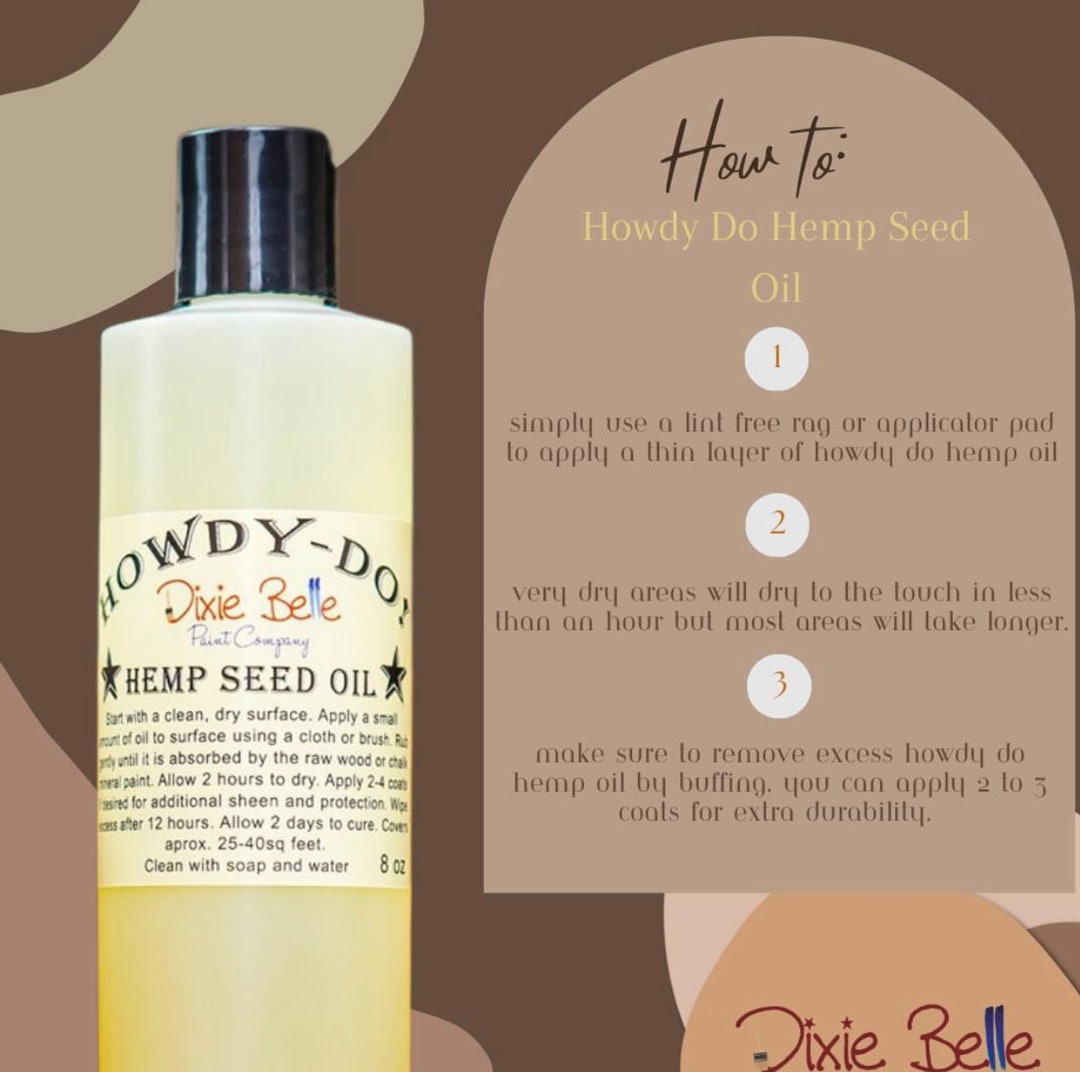 Howdydo Hemp Seed Oil Dixie Belle Paint Etsy UK