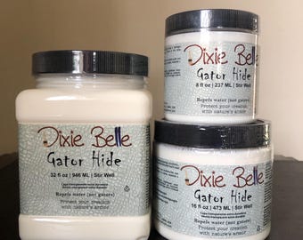 Dixie Belle Gator Hide - Water based Polyacrylic topcoat - Durable protective finish
