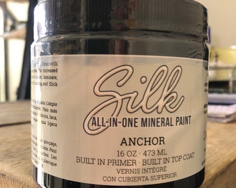 Silk Mineral Paint - Anchor - Dixie Belle Paint Company 16oz - Furniture Paint - Black