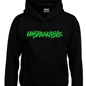 Unspeakable Hoodie Etsy UK