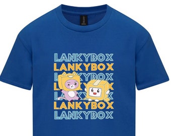 Lanky box Inspired Viral Youtuber Funny Unisex Kids Gift T-shirts.