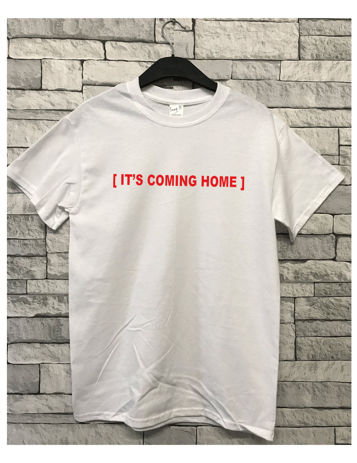 Image of It's Coming Home England World Cup Russia 2018 Slogan T-Shirt Inspired