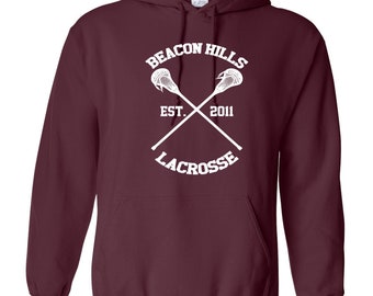 Beacon Hills Lacrosse Hoodie - Teen Wolf Stilinski Lahey McCall Unisex Hoody Top