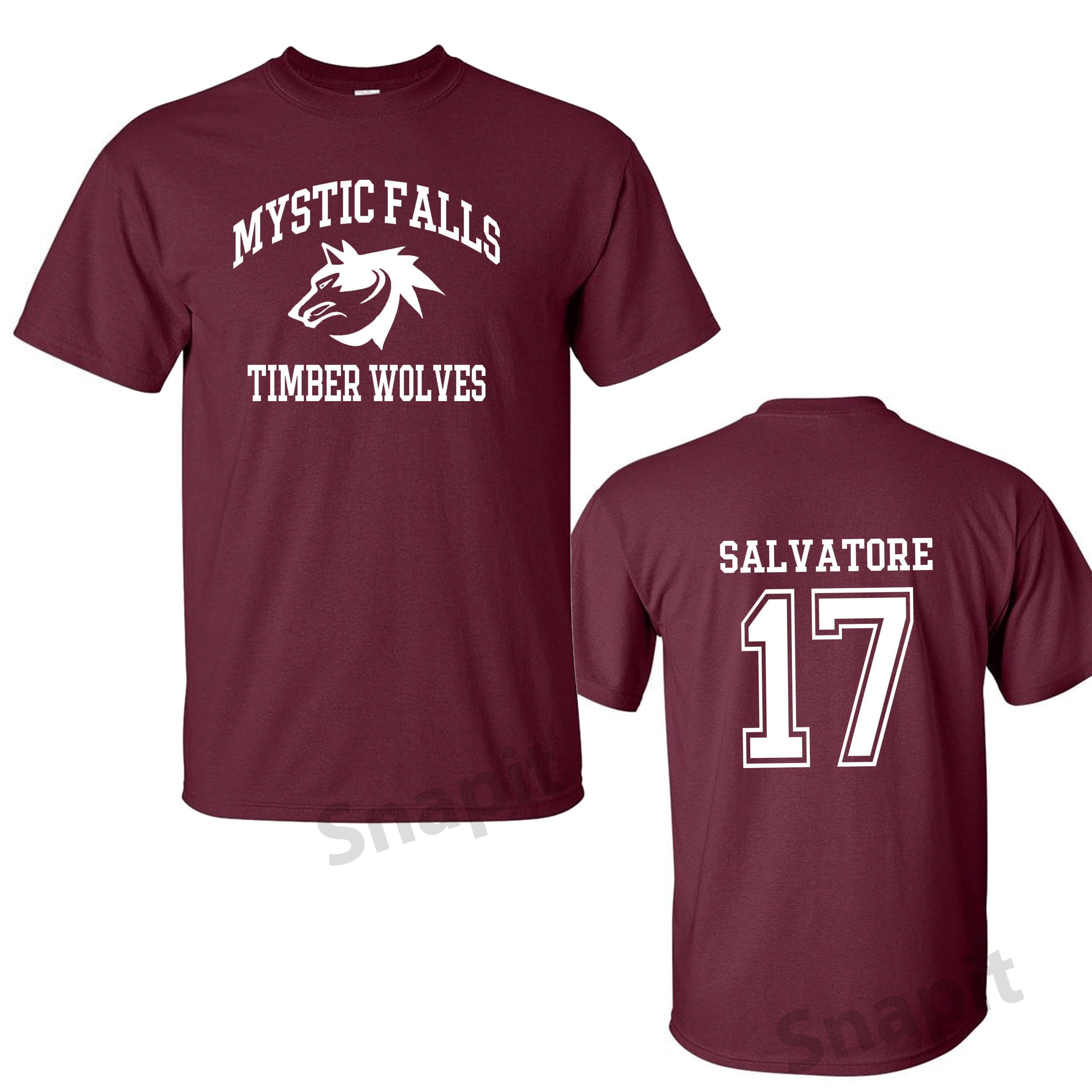 Økologi regeringstid øverst The Vampire Diaries Inspired T-shirt Mystic Falls Salvatore - Etsy