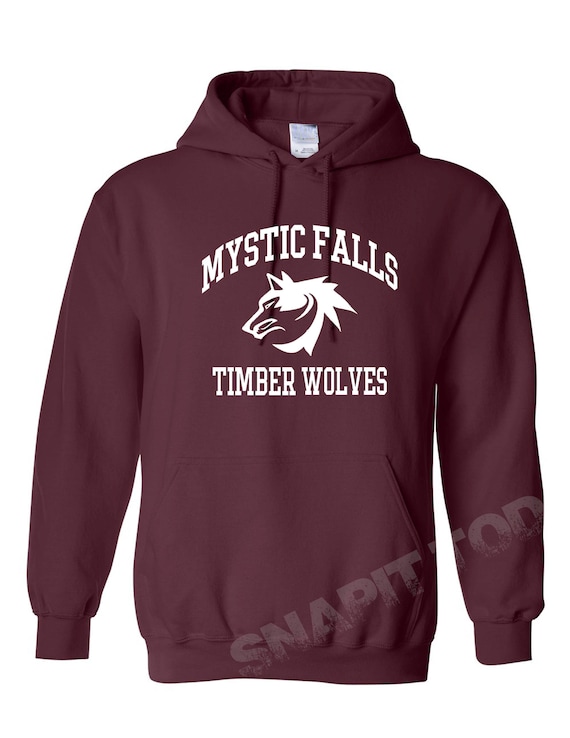 The Vampire Diaries Inspired Hoodies Mystic Falls Salvatore 17