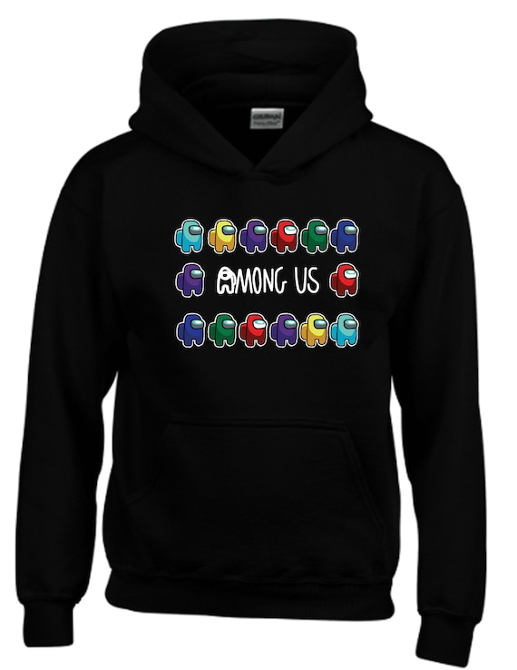 Among Us Kids Hoodies Top Girls and Boys Unisex Gamer Gift Hooded Sweatshirt. Etsy UK