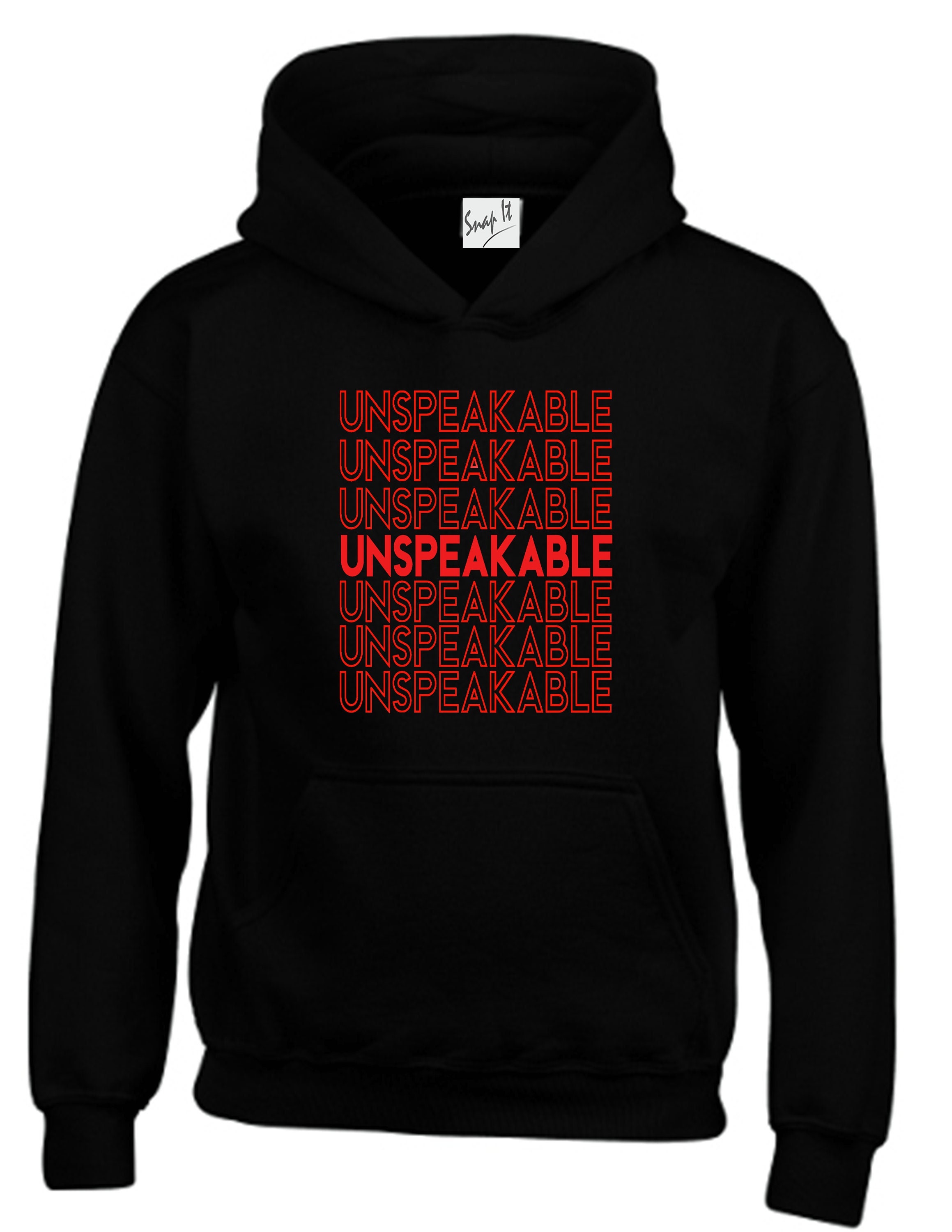 Unspeakable Hoodie Etsy UK