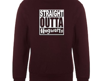 Funny Straight Outta Gryffindor Sweatshirt Jumper inspired harry
