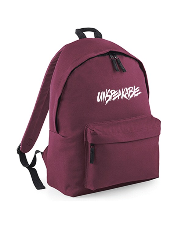 Youth Kids UNSPEAKABLE INSPIRED Gym School Backpack MERCH Etsy