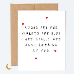 Funny and Cute Anniversary Card, Love Card for Boyfriend, Naughty Anniversary Card for Husband, Funny Dirty Valentine&#39;s Day Card