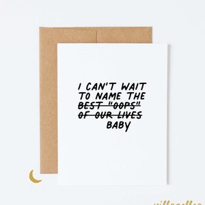 Tarjeta para el futuro papá, tarjeta del Día del Padre para el futuro papá, primer Día del Padre, tarjeta divertida para el Día del Padre,
