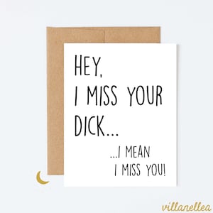 Freche Jubiläumskarte, Sexy Karte für Freundin, Dick Karte, Sex Karte, Dirty Jubiläumskarte